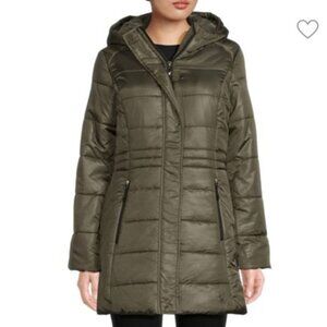 NWT, $249, SPYDER, "Yara" "Tea Leaf" Green Puffer Coat - Small